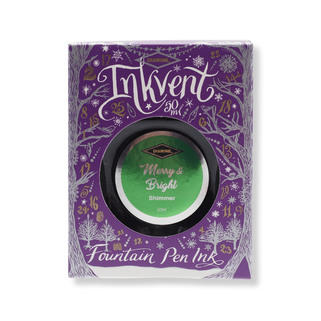 Diamine Purple Inkvent - Merry and Bright