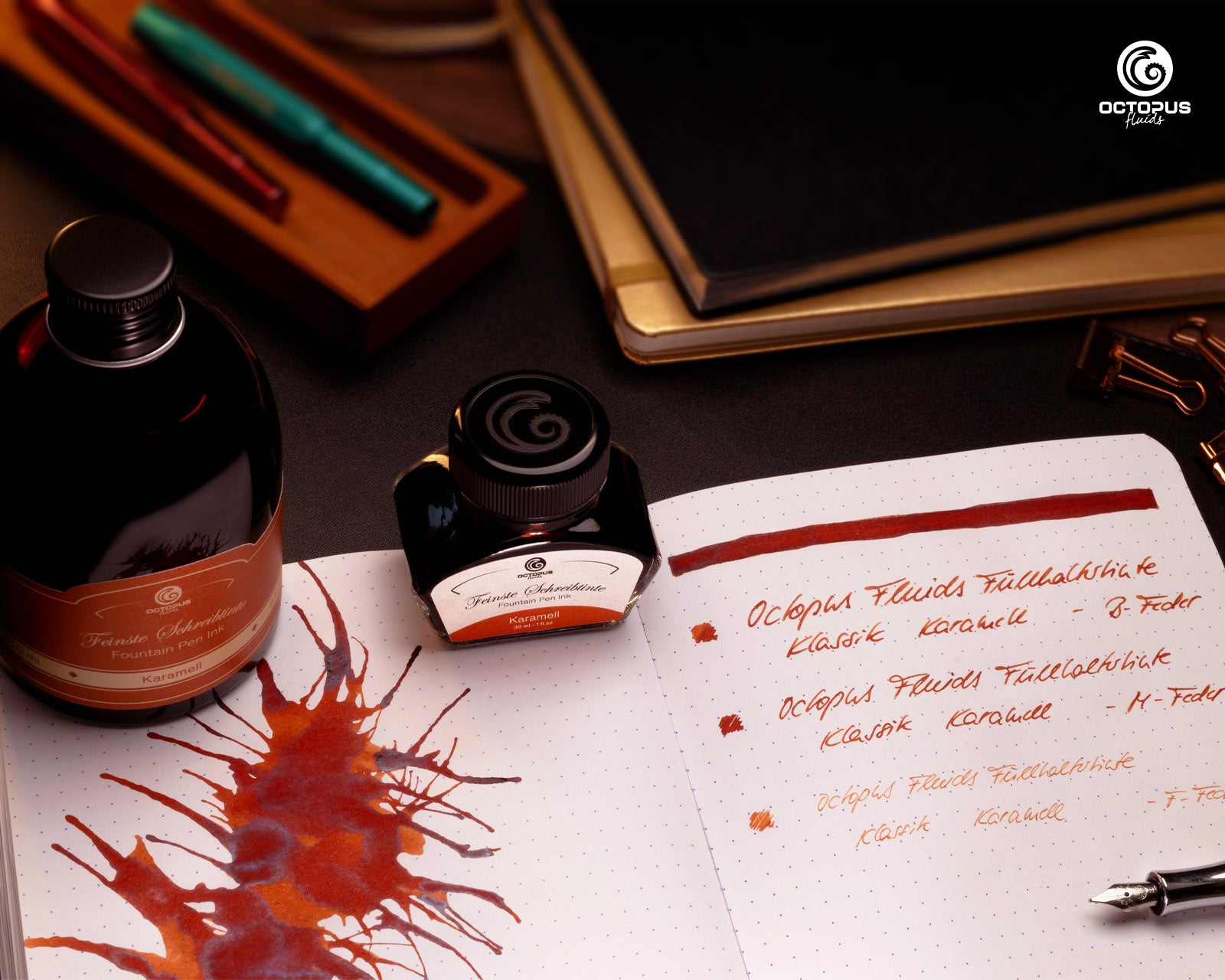 Octopus Ink Caramel Brown