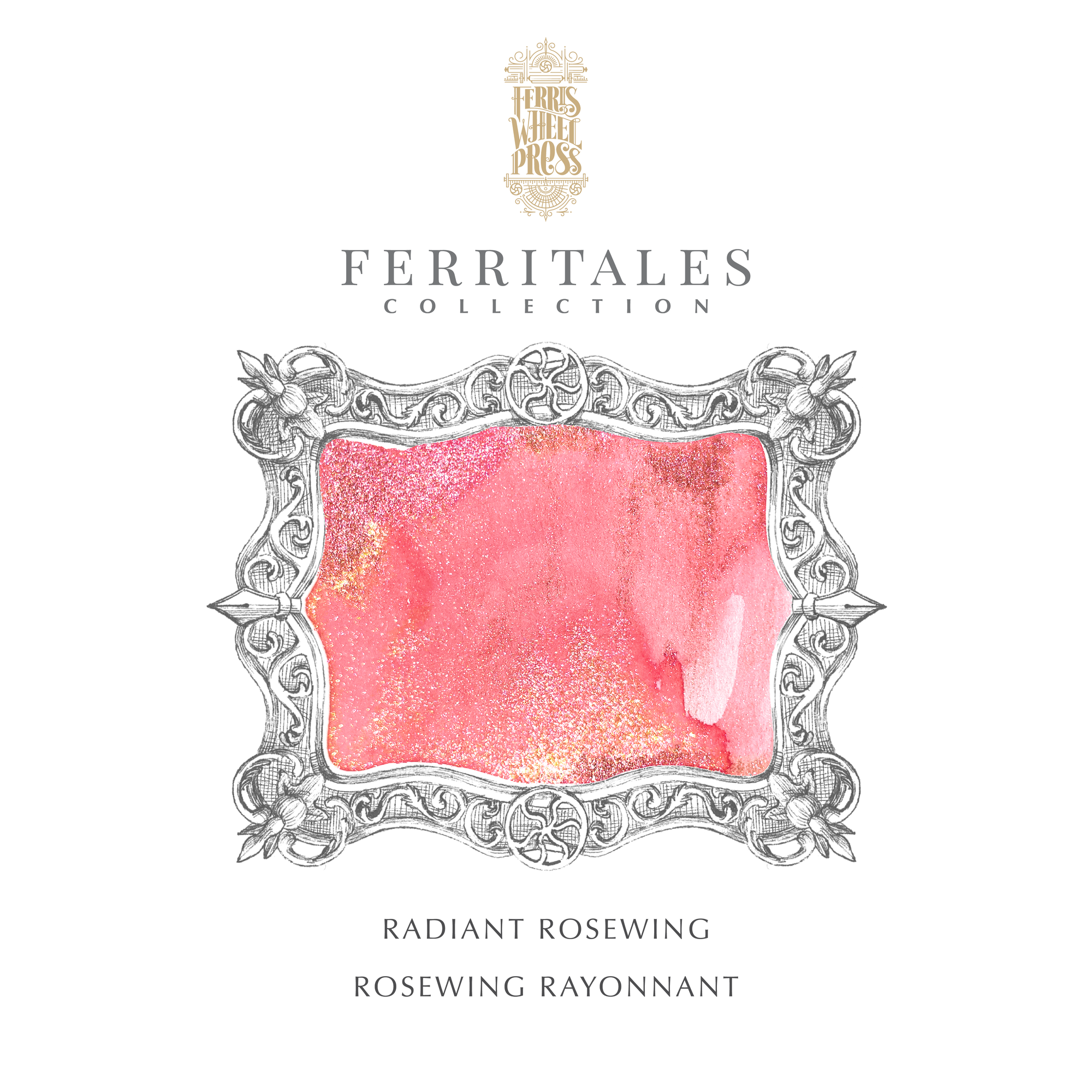 Ferris Wheel Press - Ferritales Ink - Radiant Rosewing, 20 ml