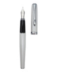 Diplomat fountain pen Excellence A2 white mother of pearl chrome