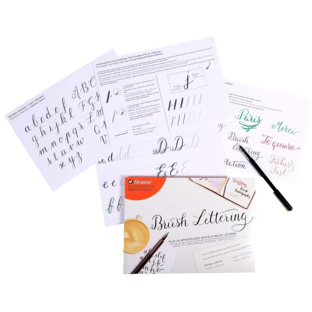 Brause - Lernbögen für Brush Lettering