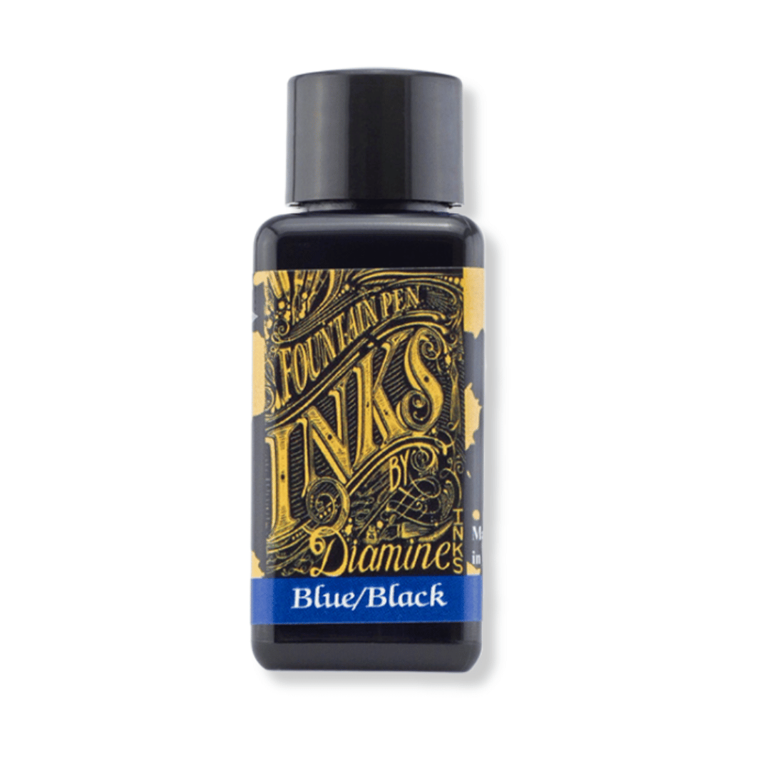 Diamine ink - blue black / blue-black 30 ml