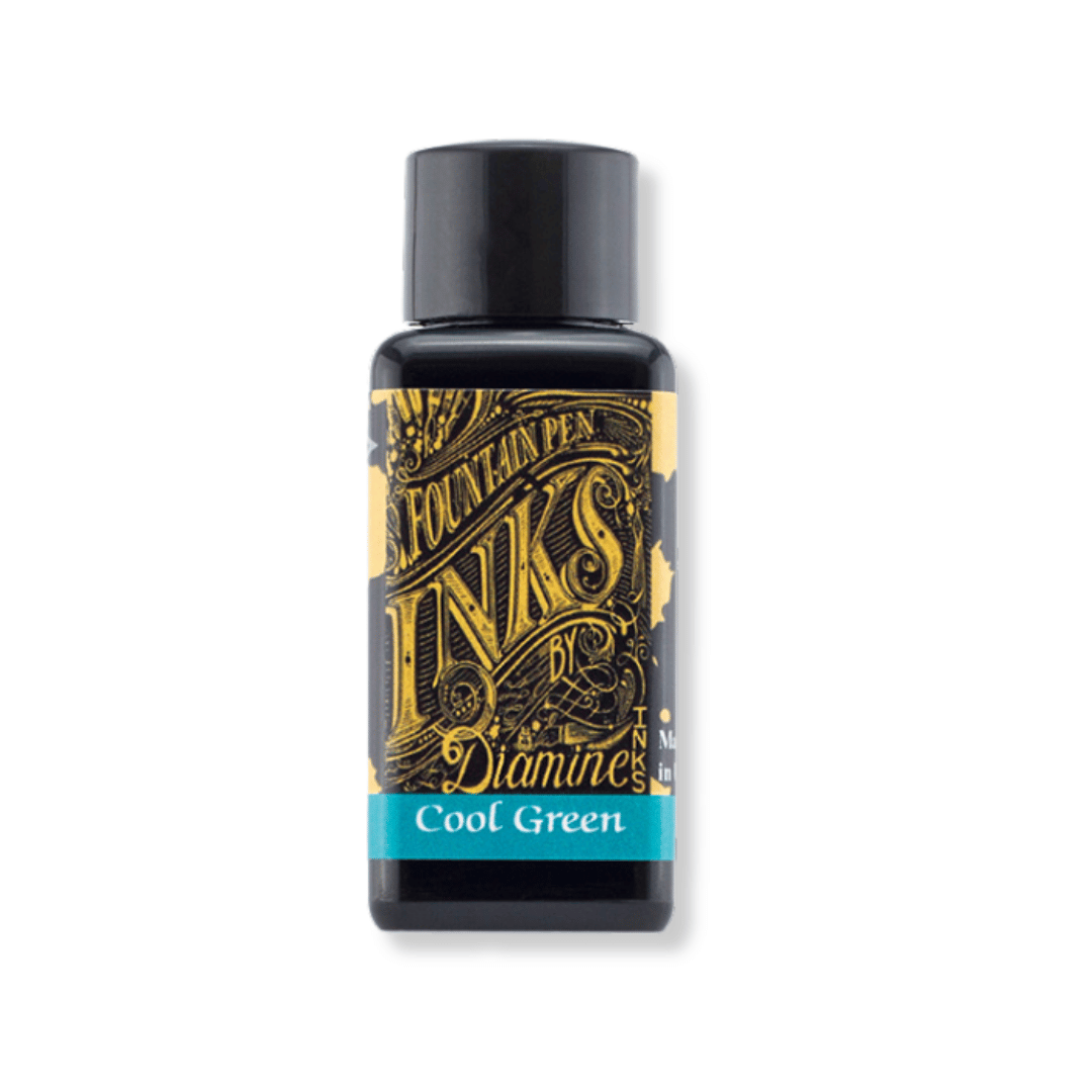 Diamine ink - dark green / cool green 30 ml