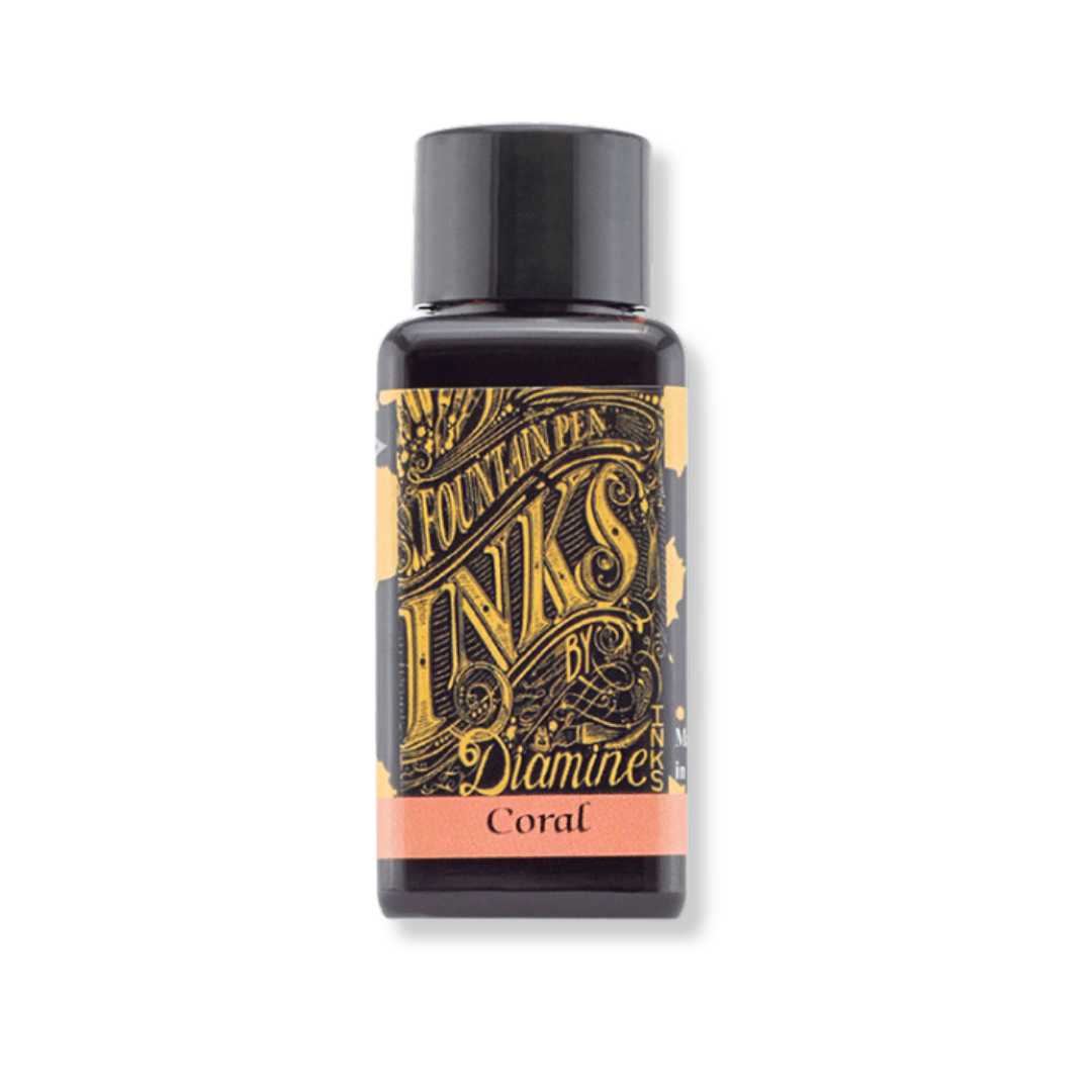 Diamine ink - coral / coral 30 ml