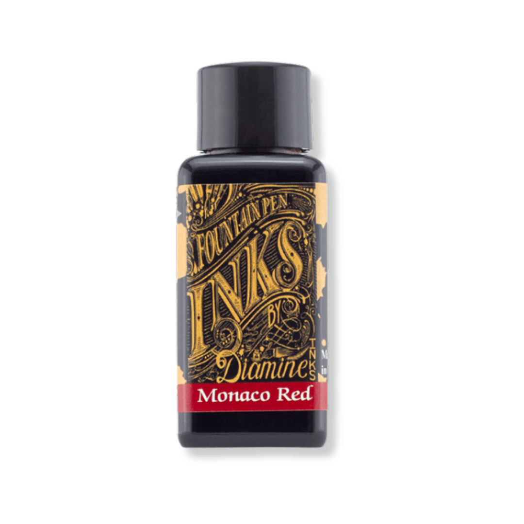 Diamine ink - monaco red / monaco red 30 ml