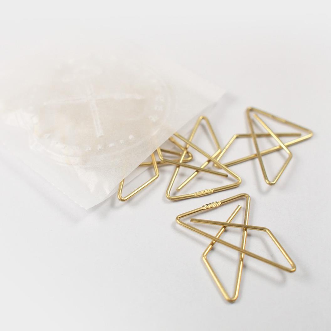 Tools to Liveby - Brass Paper Clips