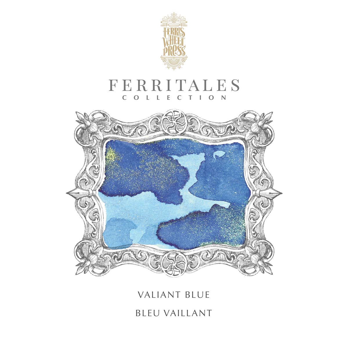 Ferris Wheel Press - Ferritales Ink - Valiant Blue, 20 ml