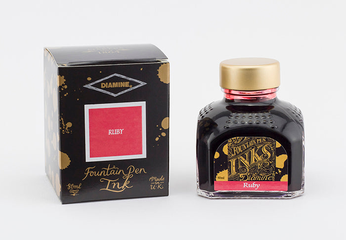 Diamine ink - ruby red / ruby 80 ml